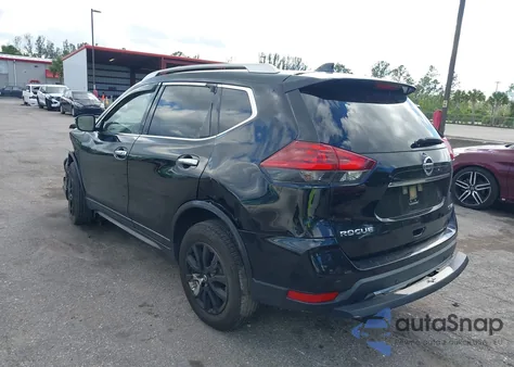 2019 Nissan Rogue Sv из США, поврежденный, VIN JN8AT2MV5KW379921